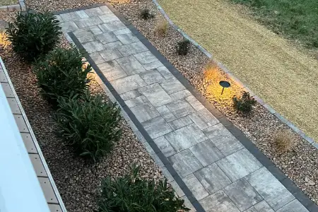 Medium Sized Paver Pathways